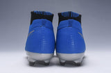 Nike Phantom Vision Elite DF FG Blue Silver Black - soccerstory