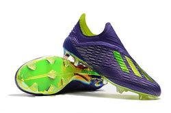 Adidas X 18+ FG Green Violet - soccerstory
