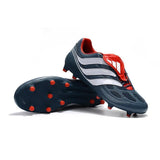Adidas Predator Precision FG Soccer Cleats Navy White Red - soccerstory
