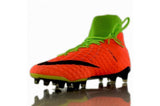 Nike Hypervenom Phantom III DF FG Soccer Cleats Electric Green Orange - soccerstory