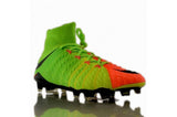 Nike Hypervenom Phantom III DF FG Soccer Cleats Electric Green Orange - soccerstory