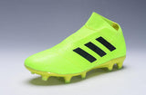 adidas Nemeziz 18+ FG Green Black - soccerstory