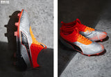 Puma One 1 Leather FG Orange Grey - soccerstory