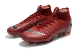 NIKE Mercurial Superfly VI 360 Elite Neymar FG Maroon High Cut - soccerstory