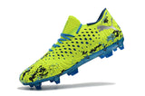 PUMA Future Netfit Griezmann 19.1 FG Yellow Blue - soccerstory