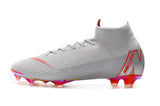 NIKE Mercurial Superfly VI 360 Elite FG Grey Pink - soccerstory