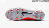 Nike Phantom Vision Elite DF FG Soccer Cleats White Orange Black - soccerstory