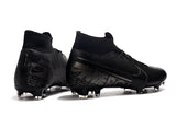 NIKE Mercurial Superfly VII 360 Elite FG Dark Black - soccerstory
