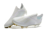 Adidas X 18+ FG White Gold - soccerstory