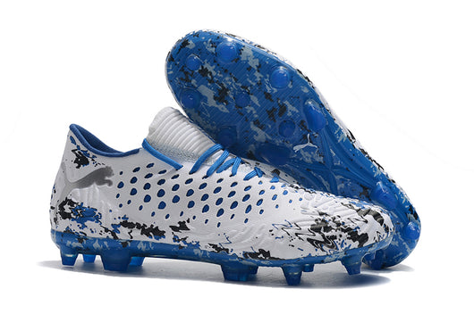 PUMA Future Netfit Griezmann 19.1 FG White Blue - soccerstory