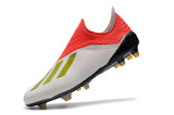 Adidas X 18+ FG White Red - soccerstory