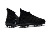 Adidas Predator 18+ FG Soccer Cleats All Black - soccerstory