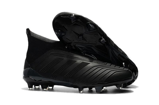 Adidas Predator 18+ FG Soccer Cleats All Black - soccerstory