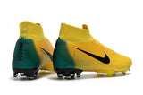 Nike Mercurial Superfly VI 360 Elite FG Soccer Cleats Yellow Green - soccerstory
