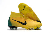 Nike Mercurial Superfly VI 360 Elite FG Soccer Cleats Yellow Green - soccerstory