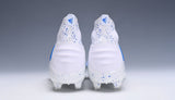Adidas Predator 19.1 FG White Blue no Lace - soccerstory