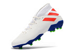 Adidas TPU Nemeziz 19.3 FG White Blue - soccerstory