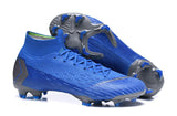 NIKE Mercurial Superfly VI 360 Elite FG Blue W Silver Nike - soccerstory