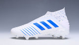 Adidas Predator 19.1 FG White Blue no Lace - soccerstory