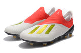 Adidas X 18+ FG White Red - soccerstory