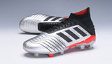 Adidas Predator 19.1 FG Silver Orange - soccerstory