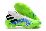 Adidas Nemeziz 19+ FG White Chartreuse - soccerstory