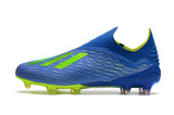 Adidas X 18+ FG Blue Green - soccerstory
