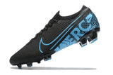 NIKE Mercurial Vapor XIII Elite FG Black SkyBlue - soccerstory