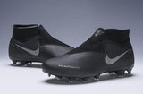 Nike Phantom Vision Elite DF FG Black Grey - soccerstory