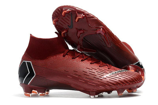 NIKE Mercurial Superfly VI 360 Elite Neymar FG Maroon High Cut - soccerstory