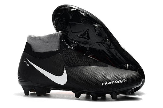 Nike Phantom Vision Elite DF FG Black Orange White - soccerstory