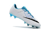 NIke Hypervenom Phantom III DF FG White Light Blue - soccerstory