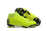 NIKE Mercurial Superfly VI 360 Elite FG Light Green Black - soccerstory