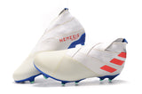 Adidas Nemeziz 19+ FG White Blue - soccerstory