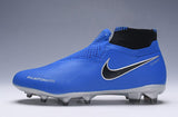 Nike Phantom Vision Elite DF FG Blue Silver Black - soccerstory