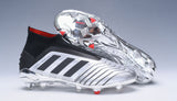 Adidas Predator 19.1 FG Silver Black - soccerstory
