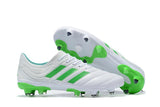Adidas Copa 19.1 FG White Green - soccerstory