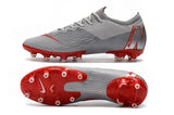 NIKE Mercurial Superfly VI 360 Elite AG High Low Silver Red - soccerstory