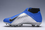 Nike Phantom Vision Elite DF FG Blue Silver Black - soccerstory