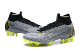 NIKE Mercurial Superfly VI 360 Elite FG Grey Yellow - soccerstory