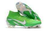 NIKE Mercurial Superfly VI 360 Elite FG Green White High Cut - soccerstory