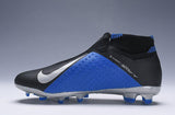 Nike Phantom Vision Elite DF FG Black Silver Blue - soccerstory