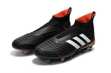 Adidas Predator 18+ FG Soccer Cleats Core Black Running White Infrared - soccerstory