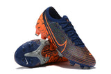 NIKE Mercurial Vapor XIII Elite FG Orange Dark Blue - soccerstory