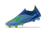 Adidas X 18+ FG Green SkyBlue - soccerstory