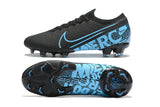 NIKE Mercurial Vapor XIII Elite FG Black SkyBlue - soccerstory
