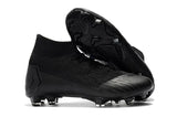 Nike Mercurial Superfly VI 360 Elite FG Soccer Cleats All Black - soccerstory