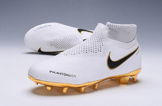 Nike Phantom VSN Elite DF FG White Gold Limited Edition - soccerstory