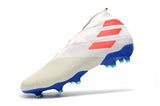 Adidas Nemeziz 19+ FG White Blue - soccerstory