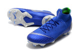 NIKE Mercurial Superfly VI 360 Elite FG Blue Silver - soccerstory
